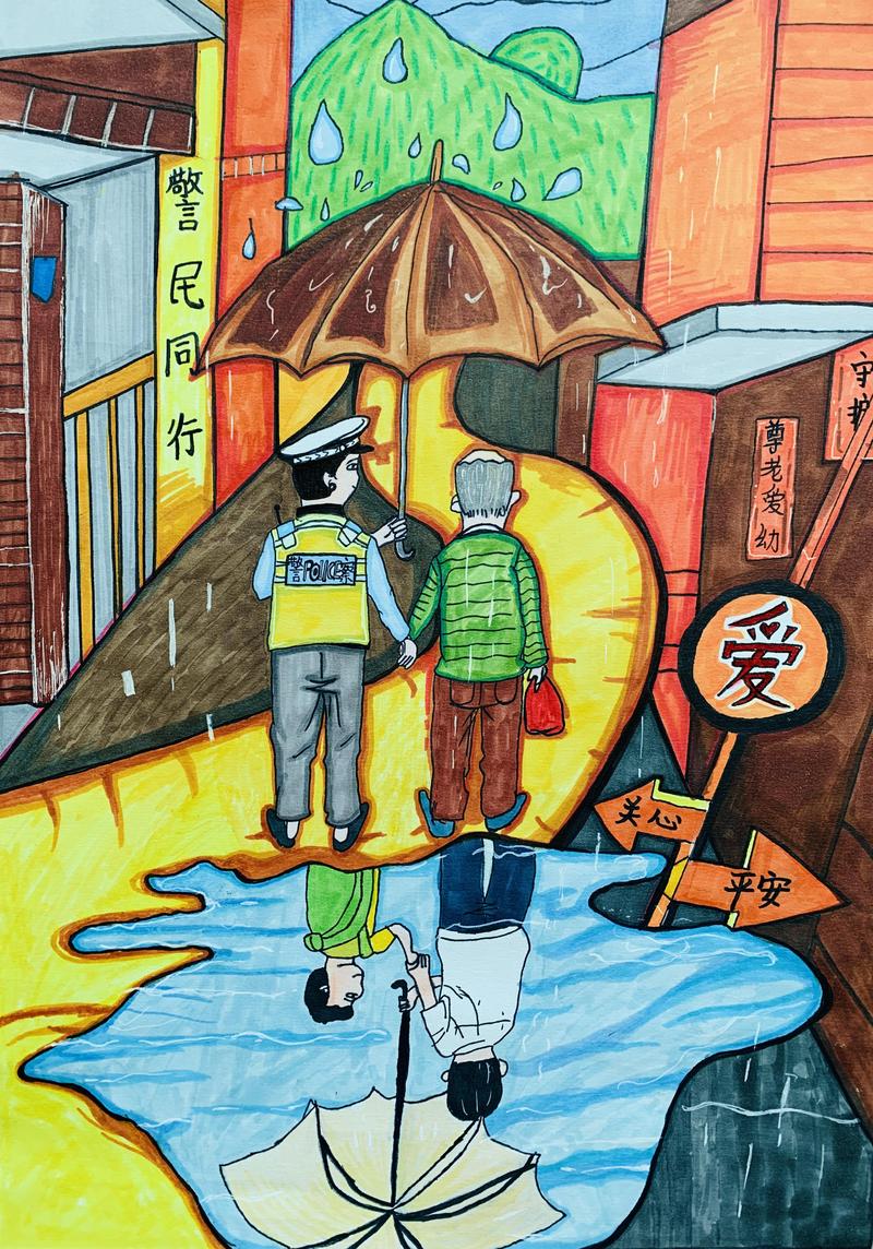 "守护平安 警民同行"作品展示④|柔软的心,刚硬的魂,他们撑起了一片天