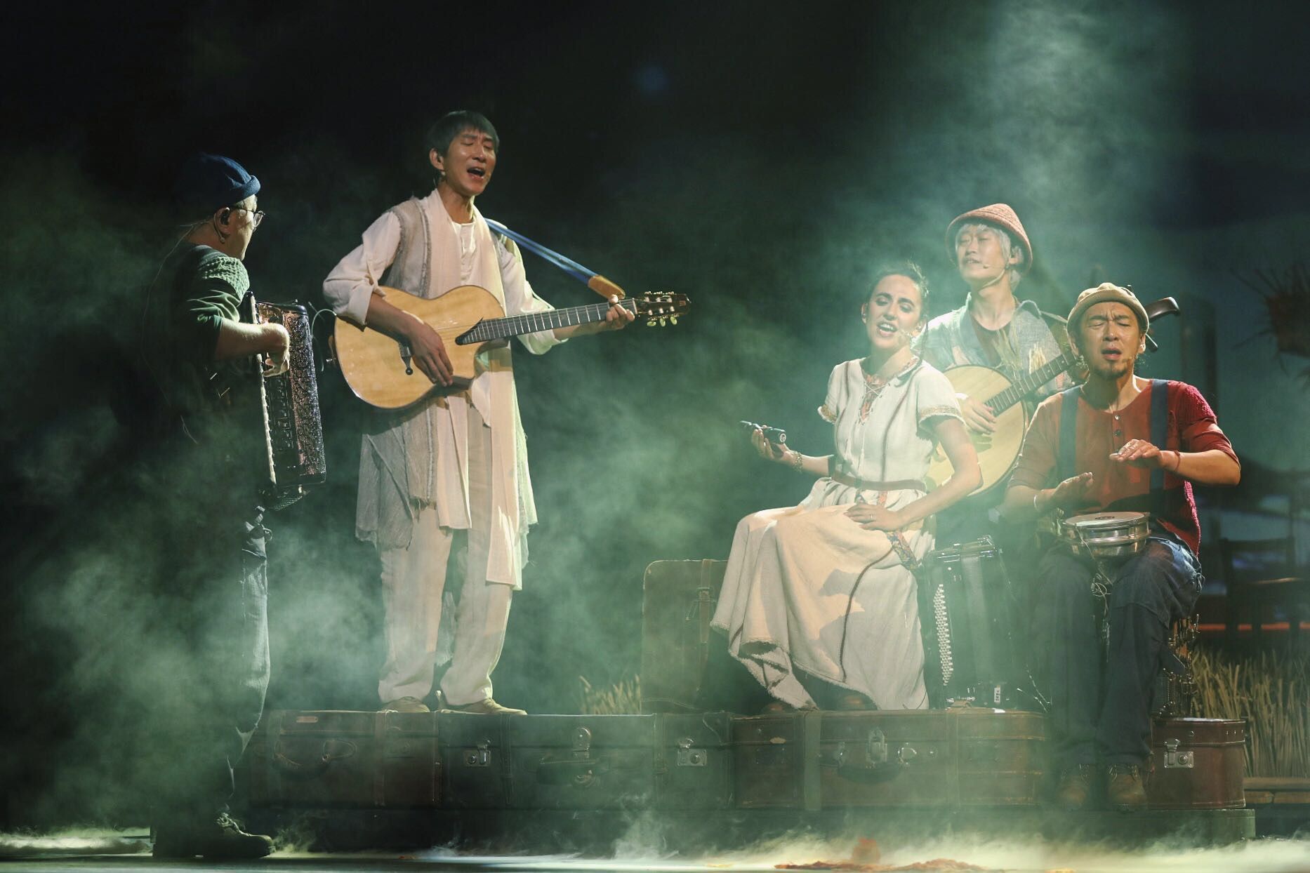 河乐队民谣与诗这四个字里有误区对讲机