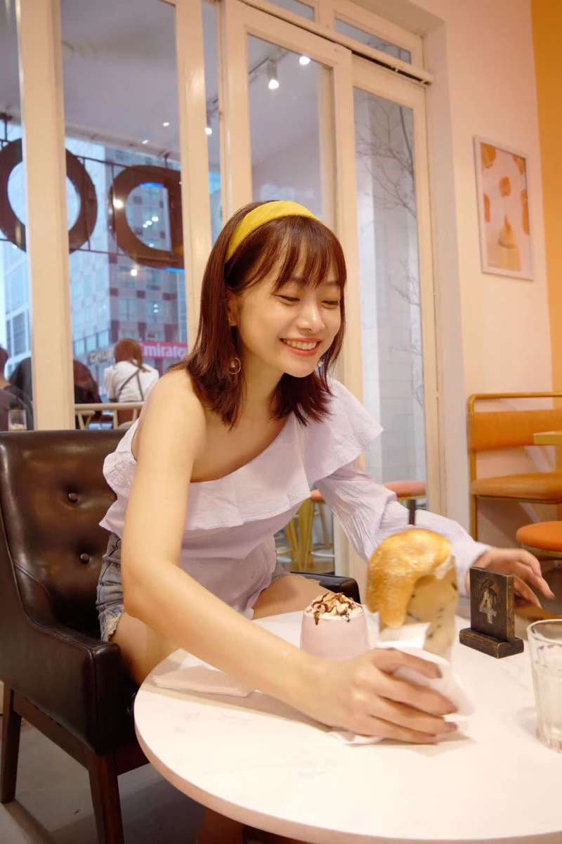 赵欣悦 照片由受访者提供作为大学时学习传媒专业的90后,她推广产品不