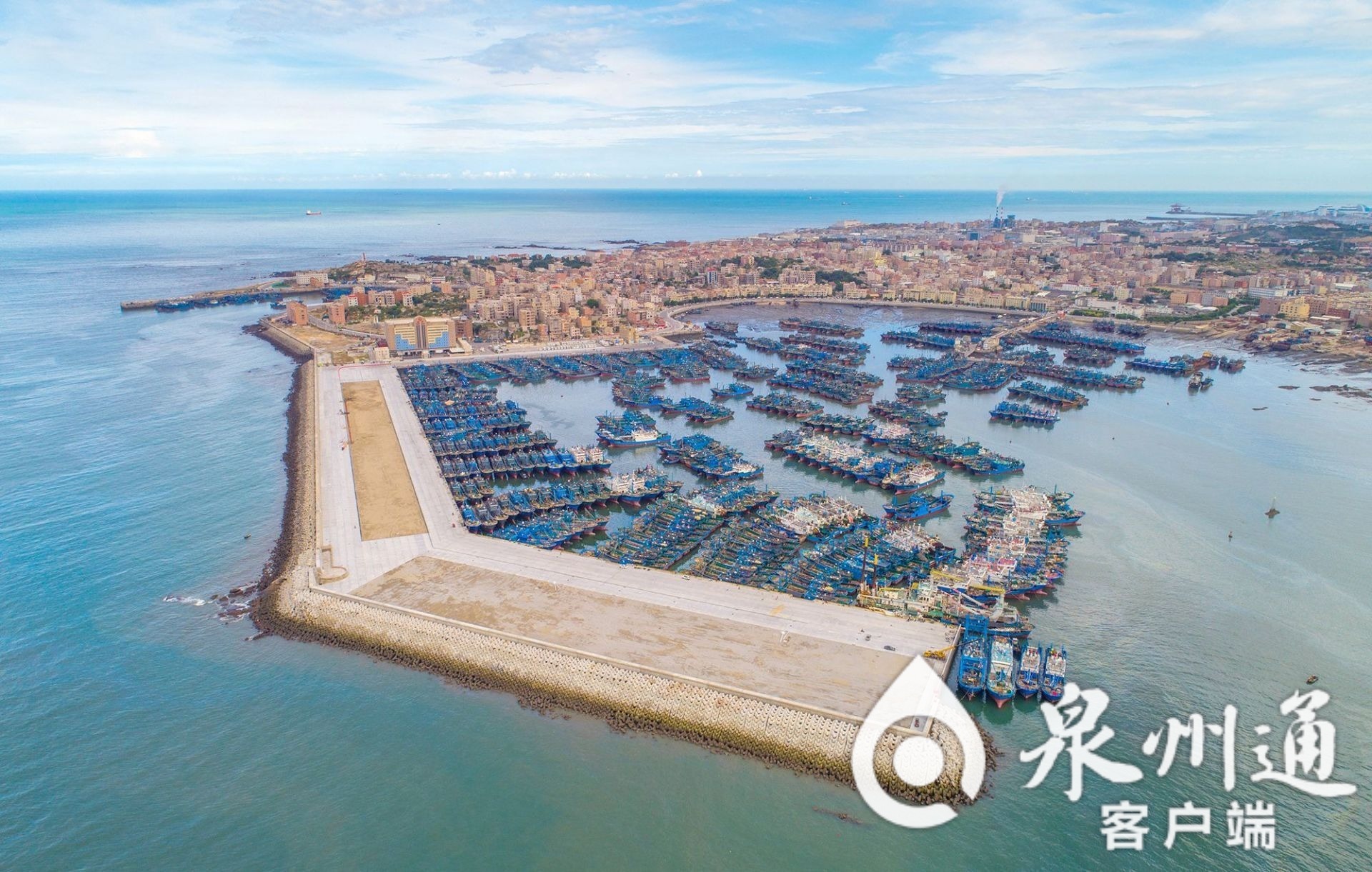 省级重点项目——祥芝国家中心渔港扩建工程完工