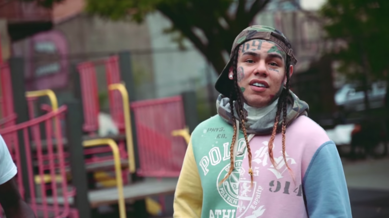 6ix9ine终于自由了疯狂炫富作死谁说我不敢出来