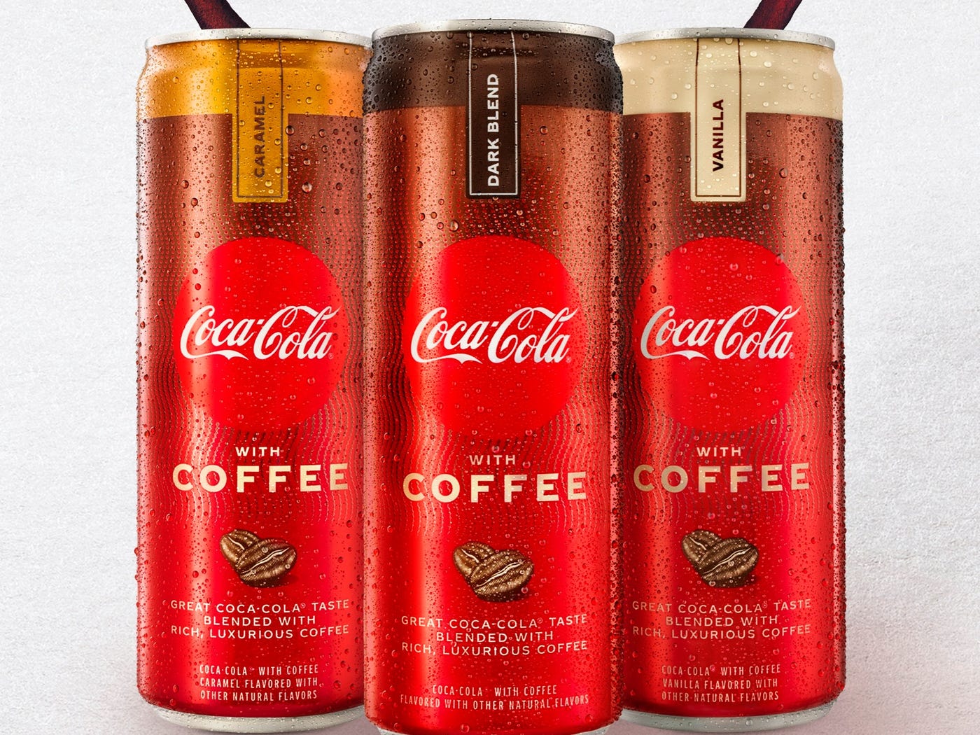 可口可乐版的"咖啡可乐"即将亮相,咖啡因加倍卡路里减半