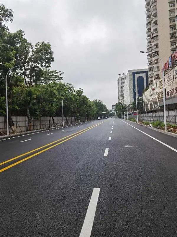 衡山路(金砂路～珠池路)路段车行道 计划于8月5日20:00试通车