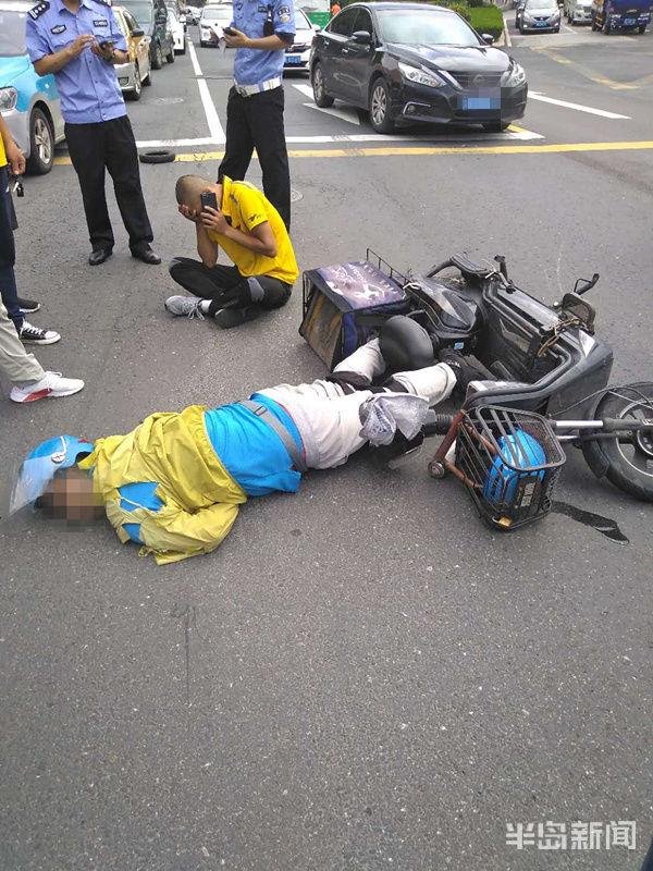 青岛一"饿了么"骑手身亡,事发前曾与"美团"骑手发生争执