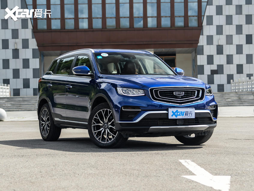 吉利博越百万款车型上市 9.98-11.68万