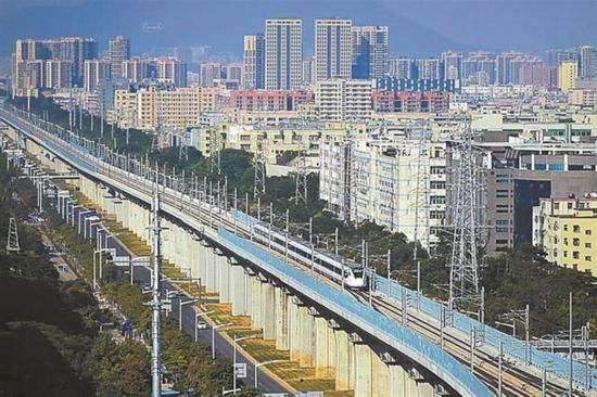 粤港澳大湾区城际铁路五条规划经深圳