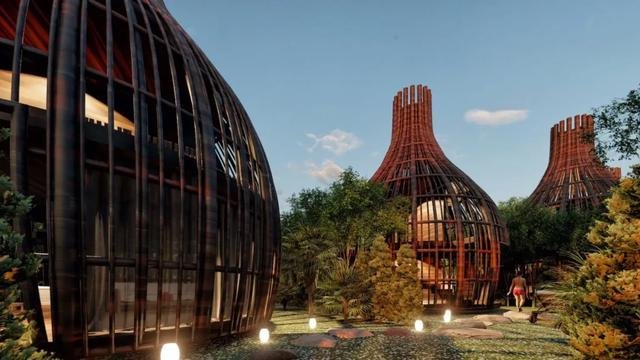 睡"破茧而出"的鸟巢酒店,是怎样的体验