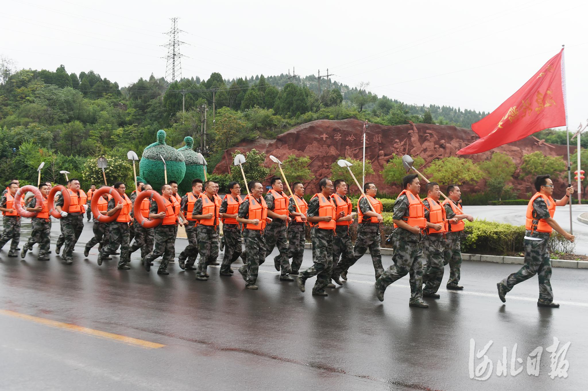 河北涉縣:枕戈待旦應對汛情