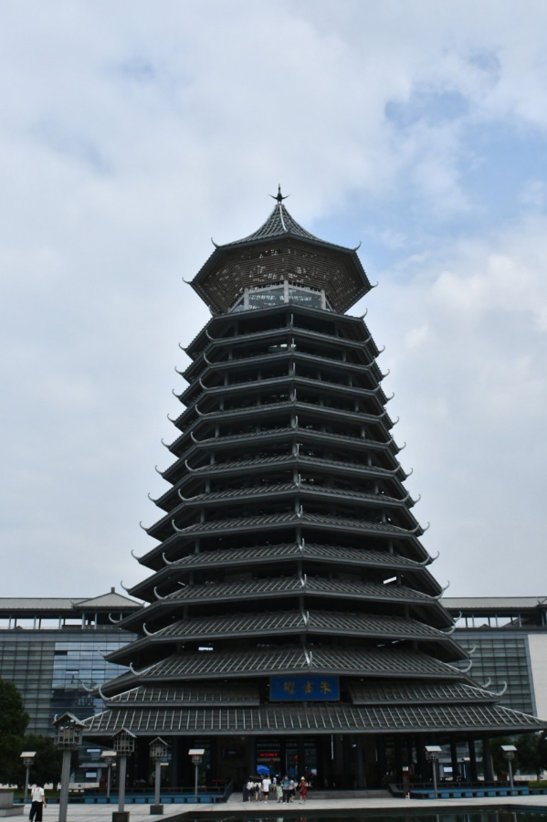 朱雀楼▲参观桂林博物馆桂林新区环城水系桂林新区环城水系位于