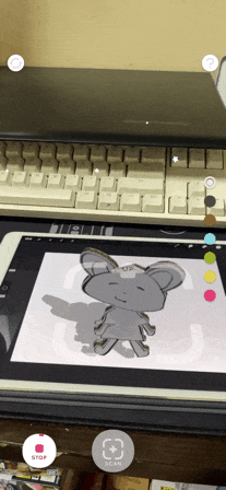 风靡社交网络的ar小工具让你的随手涂鸦动起来rakugakiar