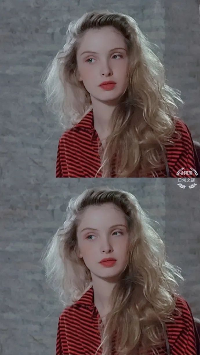 太美了这姐姐朱莉德尔佩气质好独特啊