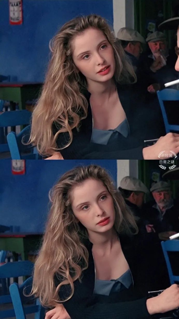 太美了这姐姐朱莉德尔佩气质好独特啊