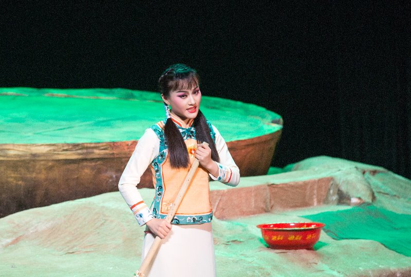 柳子戏演员尹春媛: 柳子戏与昆曲并列,宛转悠扬吸引力十足