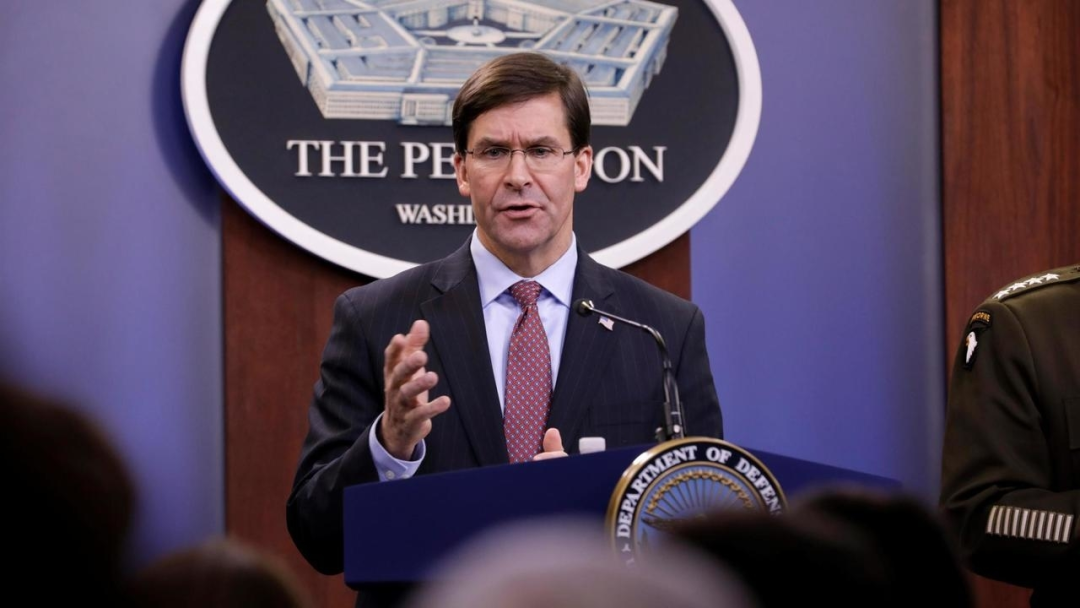 美国国防部长埃斯珀 资料图