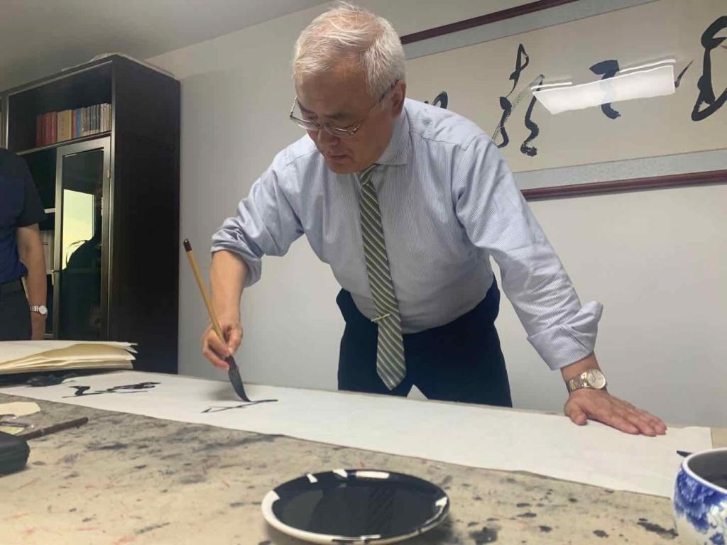 上海交大教授周斌做客"金城·雅集"|金城|周斌|书法_新浪新闻