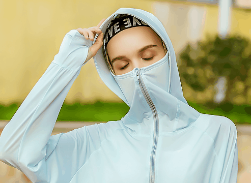 夏天太晒法国芭莎防晒衣降温透气挡99的紫外线轻薄又时尚美炸了