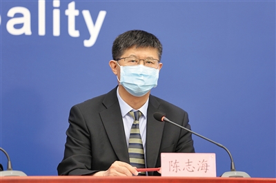 地坛医院感染二科主任陈志海。
