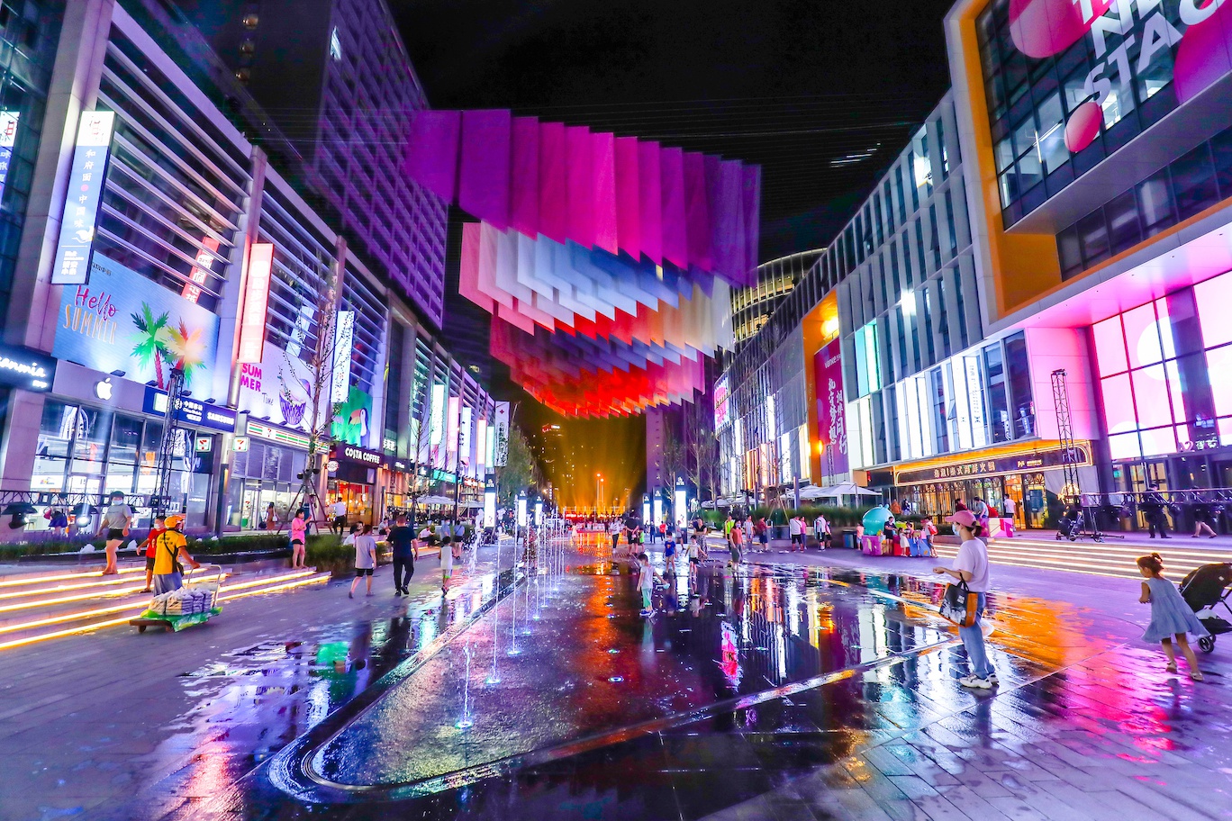 北京"望京小街"探索街区更新改造运营新模式