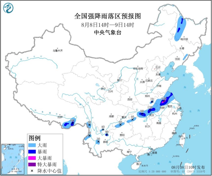 图片来源：中央气象台网站