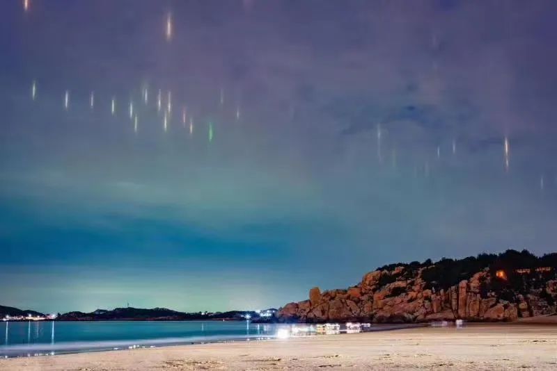 罕见世界级传说天象宛若星际大片网友外星飞船要降落了