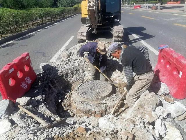 加固更换宽帽檐大同南环路110多个窨井装修