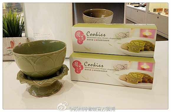 国宝味道曲奇 图片来源：苏州博物馆官方微博