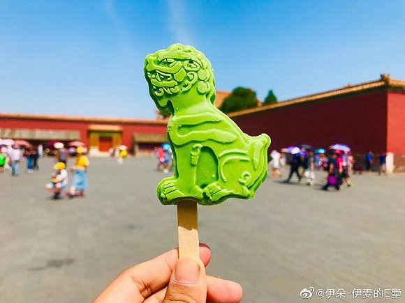 故宫雪糕 图片来源：微博@伊朵-伊麦的E墅
