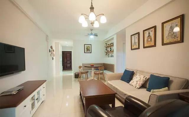 现代风格二居室精美装修,62平米的房子这样装才阔气