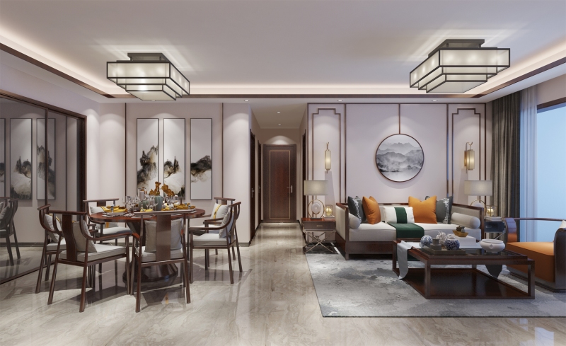 110平米的房子装修多少钱中式风格能装修成什么效果