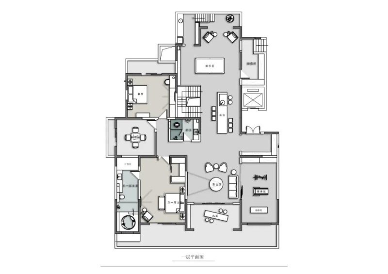 以下就是本套绿地海珀紫庭小区600平米别墅房子的户型图.