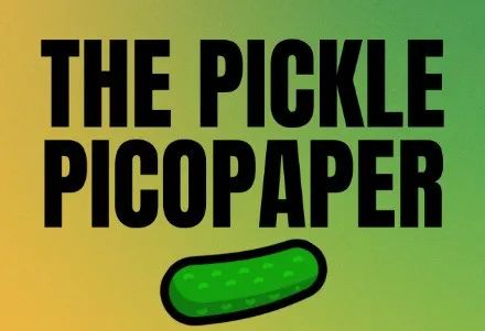 又一个10倍币pickle酸黄瓜与挖矿微创意