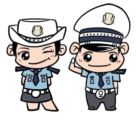 在黄河一路渤海九路路口这感人一幕被记录下来交警在雨中执勤时有群众