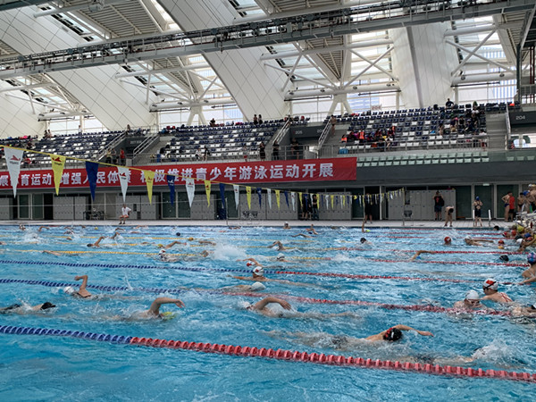 上海2020青少年游泳_2020年上海市中小学生游泳冠军赛开幕,1041名学生运动