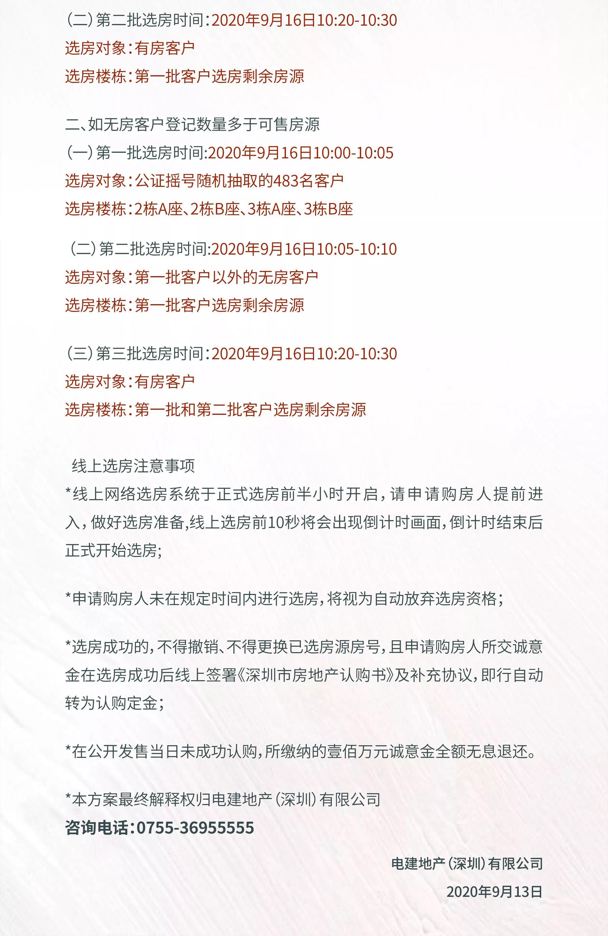 优先无房客户进行选房摇号,2128批无房客户中483个首批选房号出炉!