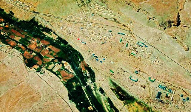 从卫星地图看印度军队高原部署冰川旅及第3步兵师驻军