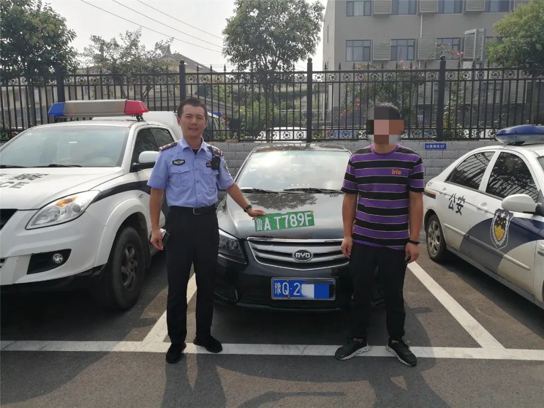 豫q秒变鲁a车主自制绿底白字艺术车牌网友假的太逼真了