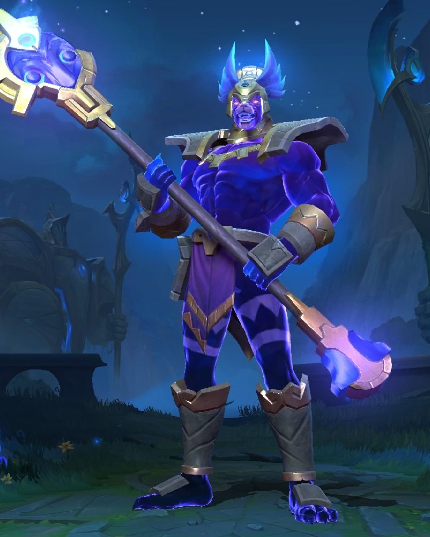 创世魔神内瑟斯擂台皇帝布里茨暴君盖伦黑暗骑士艾希游侠法师拉克丝