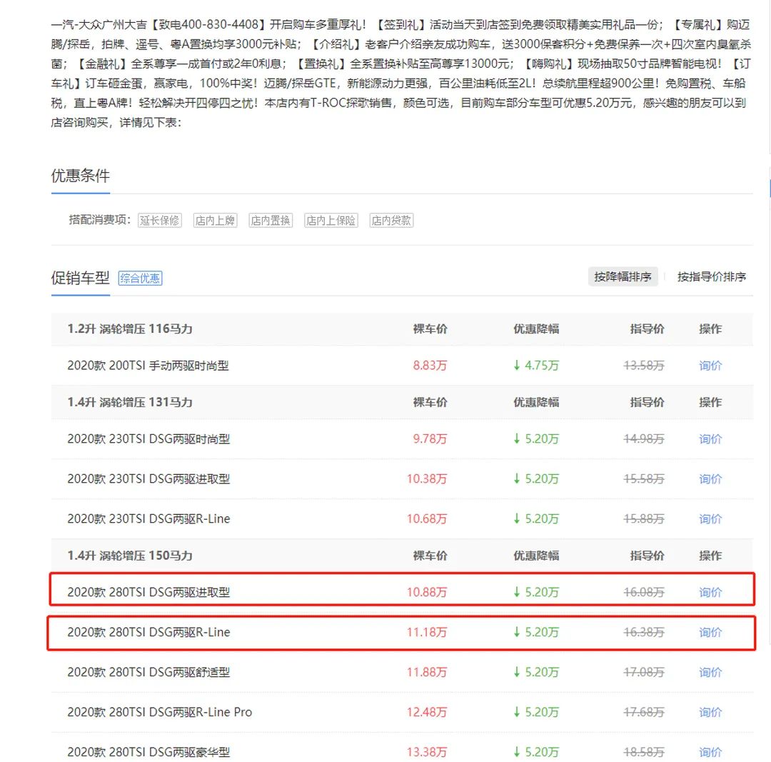 降价5万之后的合资SUV再出售 这次我看销量肯定好！