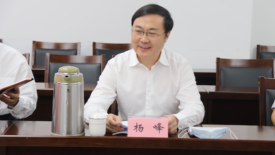 中共济南市委,宣传部长杨峰(济南市扶贫办供图)