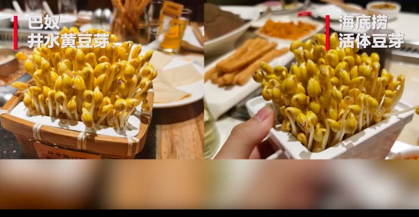 海底捞摆盘被质疑抄袭巴奴，菜品外观是否受保护引关注