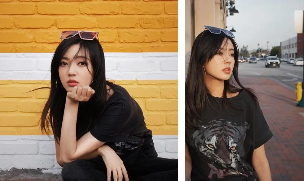 唐灿教你化妆穿搭两个技巧|妆容|何瑞贤_新浪新闻