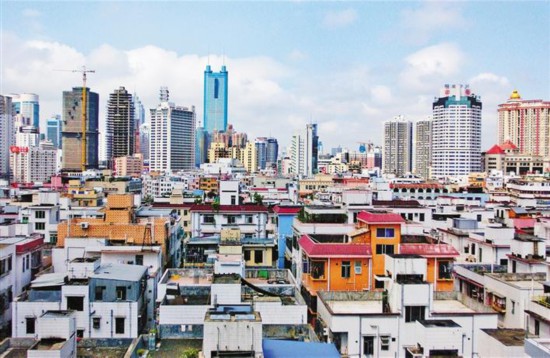 深圳城中村蝶变都市风景线