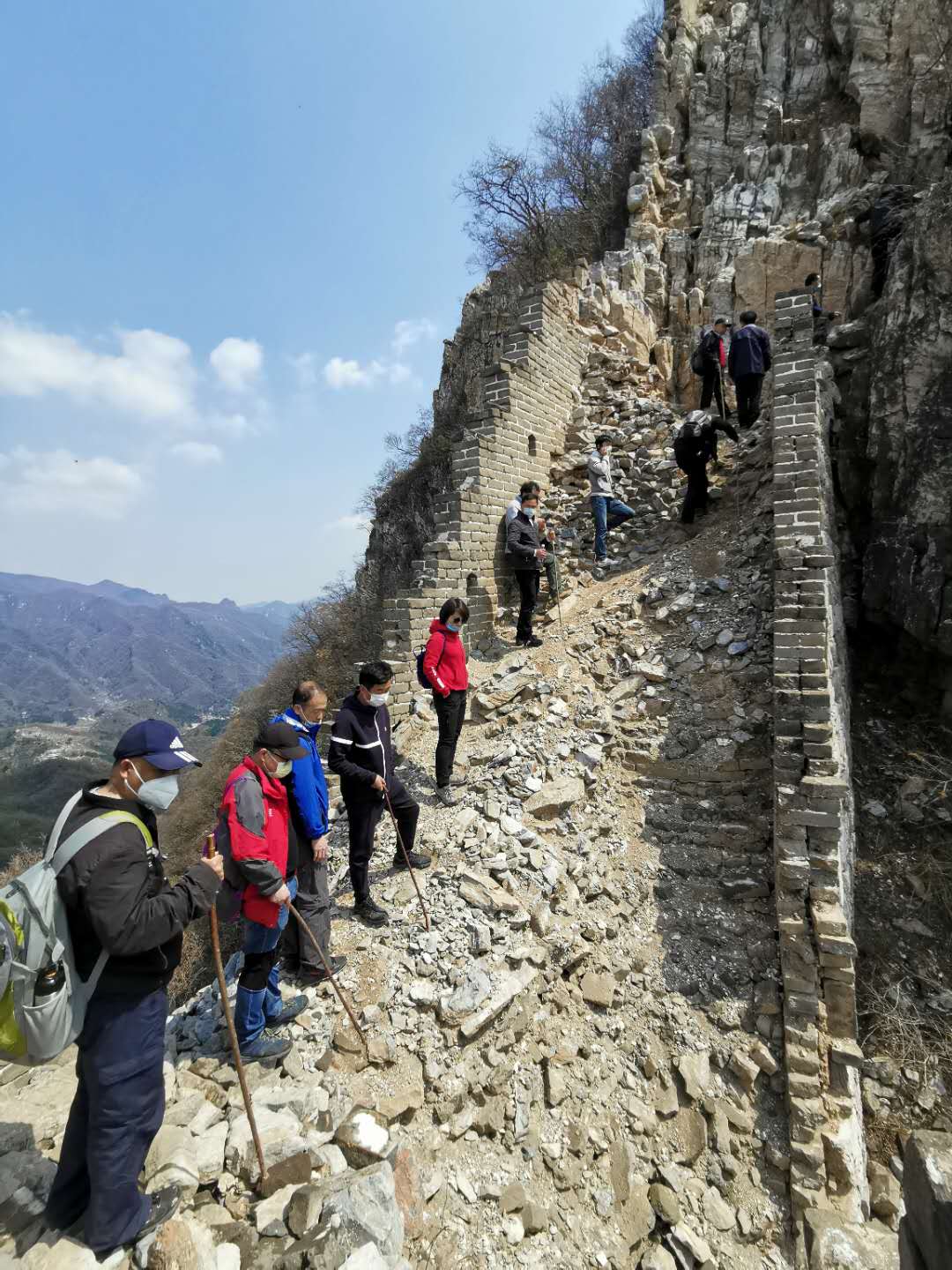 箭扣长城东段修缮工程主体完工雄奇秀险依旧