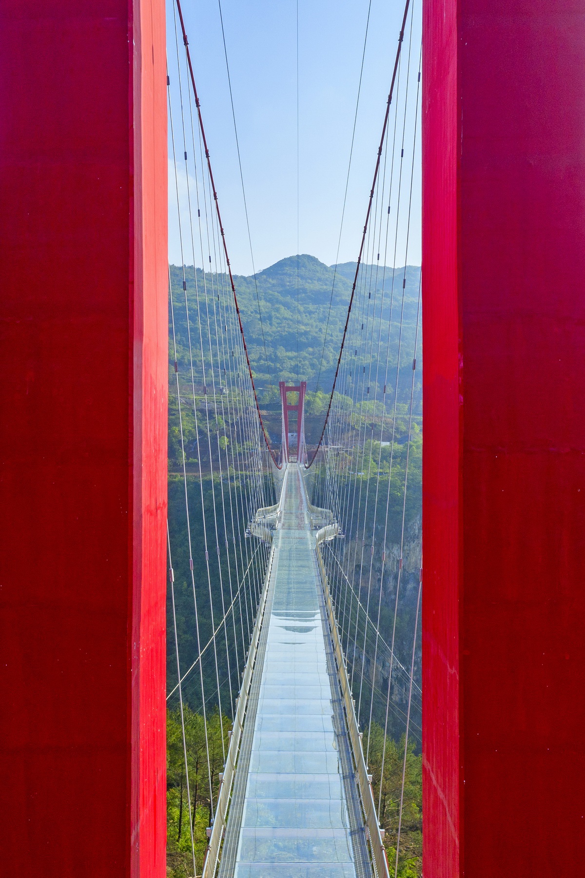 苍宇镜廊,湟川三峡擎天玻璃桥 / 浙江大学建筑设计研究院