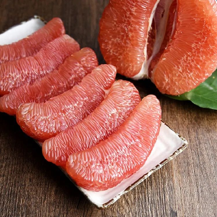 蜜柚|红柚|果肉_新浪新闻