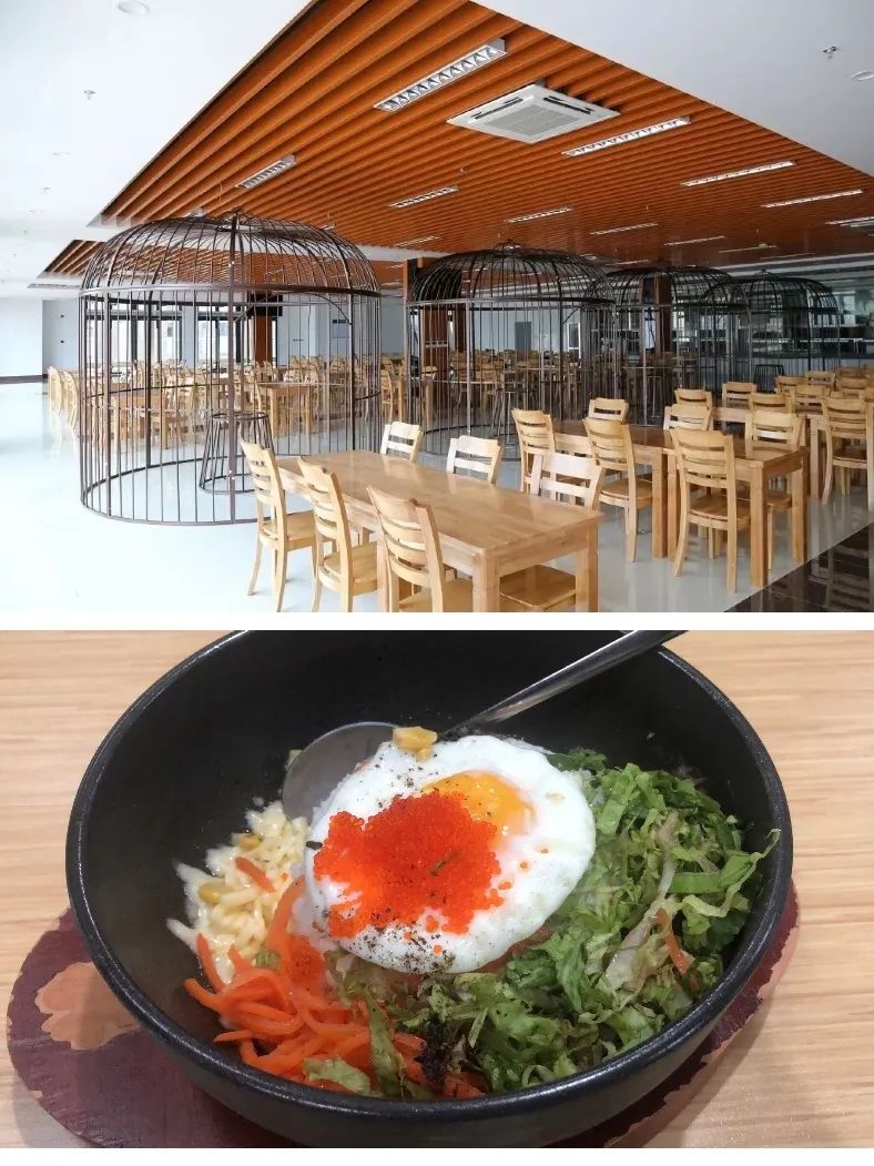 上海应用技术大学/向左滑动上应大一食堂的香酥鸡排作为参赛选手登上