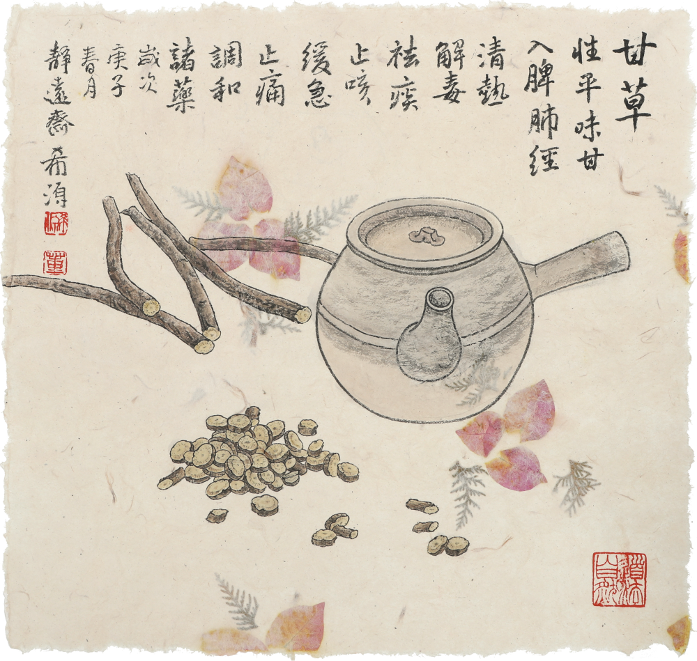 《清肺排毒汤组画》融合中医药与中国画两大国粹相关文章