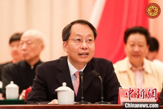 台州市委书记李跃旗.台州市侨联供图