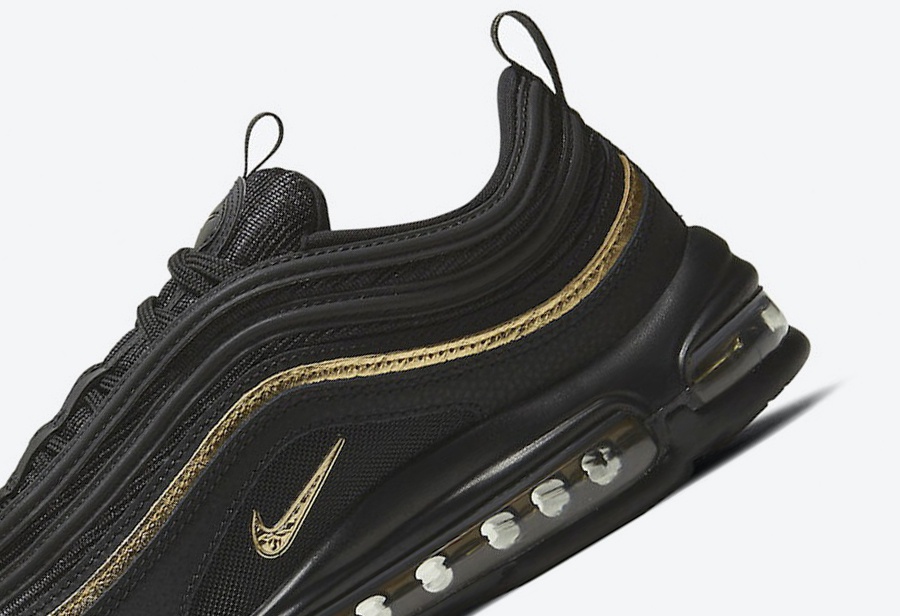 nike air max 97 黑金配色即将发售!