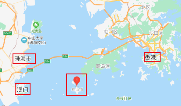 该协会表示:桂山岛地理位置优越,处于珠江口正中,距香港,深圳,澳门都